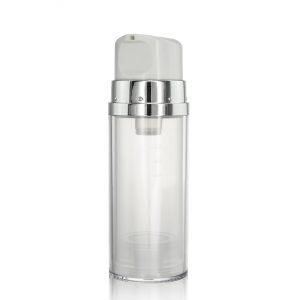 Round Airless Bottle Silver Printing 80ml