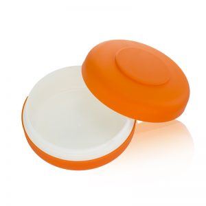 Round PP Orange Jar 80g