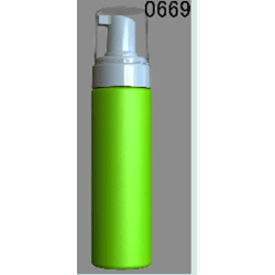 HDPE Plastic Foam Bottle - 669 - 200 ml