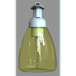 PET Plastic Foam Bottle - 498 - 300 ml