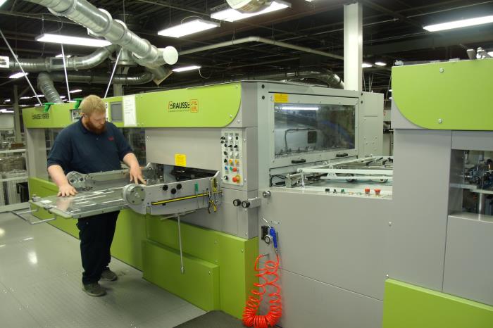 Colbert Packaging installs second Brausse die cutter in Elkhart, Indiana facility