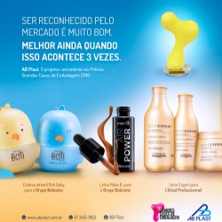 AB Plast has 3 winning projects in the Large Cases of Packaging 2018