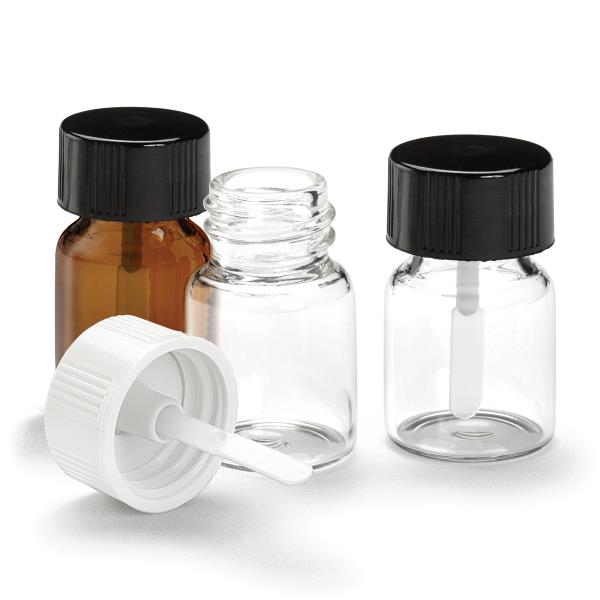 Qosmedix expands glass dramming bottle collection with new amber color