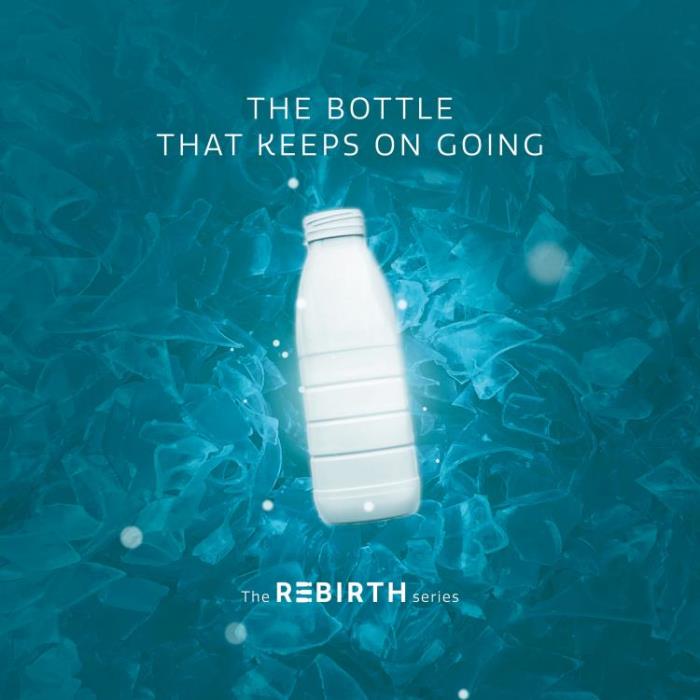 Resilux and Inex close the loop in UHT milk packaging