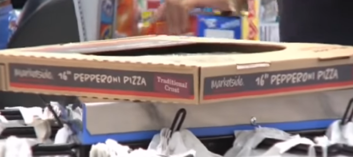 Recycling journey of a pizza box