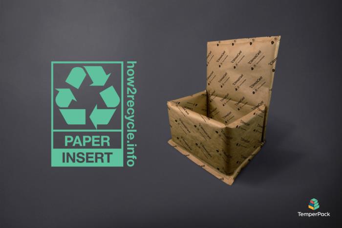 TemperPack joins How2Recycle label program for its ClimaCell product line