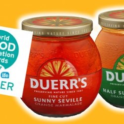 New Duerrs Citrus Jar wins Best Packaging Design at World Food Innovation Awards