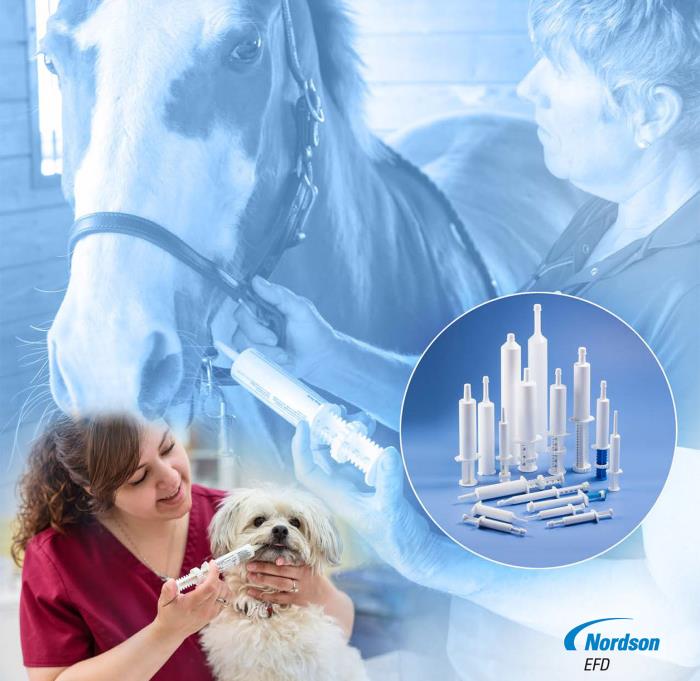 Nordson EFD Introduces Dial-A-Dose and Posi-Dose animal health dosing syringes