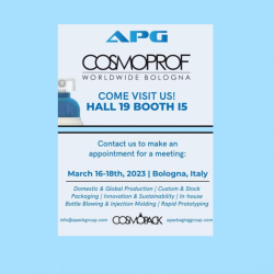 Connect With APG In Italy At Cosmoprof 2023
