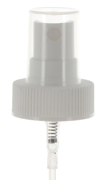 28/400 PP, Ribbed, Fine Mist Sprayer Pumps, 0.13cc