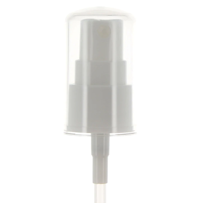 20/410 PP/PE, Fine Mist Sprayer Pump with Over Cap, 0.2cc