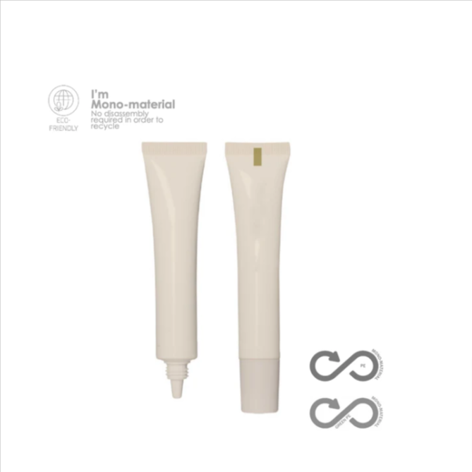 ⌀19 Oval Infinity One Way Valve Tube: Fully Recyclable (Mono Material)