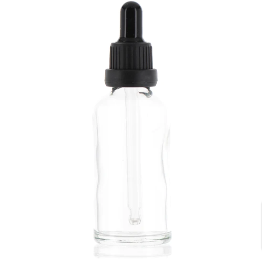 Boston Round Bottle with Ribbed CRC Dropper, 50ml