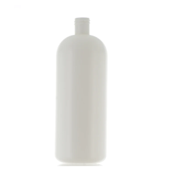 1 Liter Plastic (HDPE) Boston Round Bottle (APG-210413)