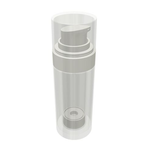 50ml GLASS/PP/PE, Airless Treatment Pump Bottle (APG-200035)