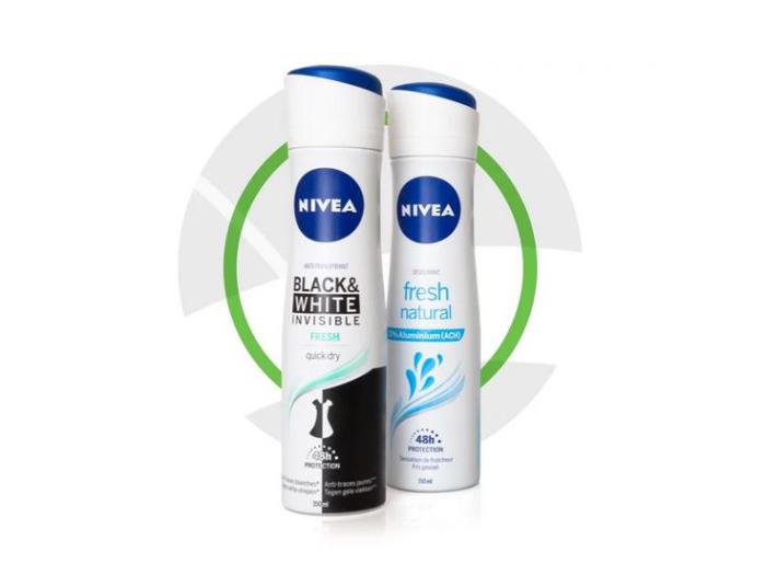 Nivea moves to sleeker shape for aerosol deodorant