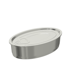 Alu Oval 105x64x34