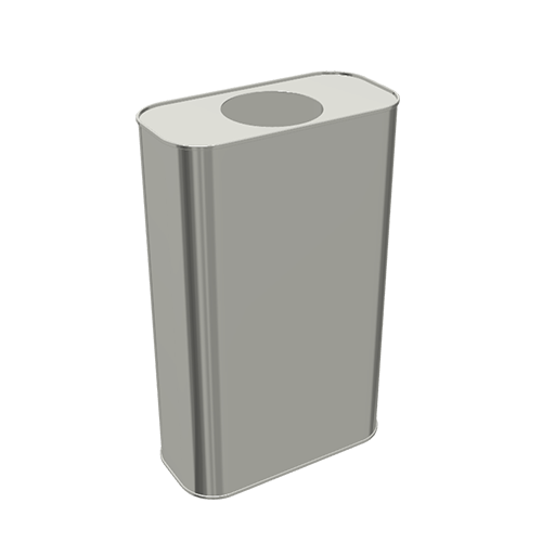 310ml Rectangular Paint & Coating Can