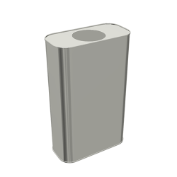 310ml Rectangular Paint & Coating Can
