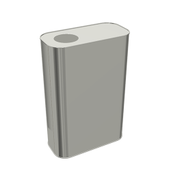 621ml Rectangular Paint & Coating Can