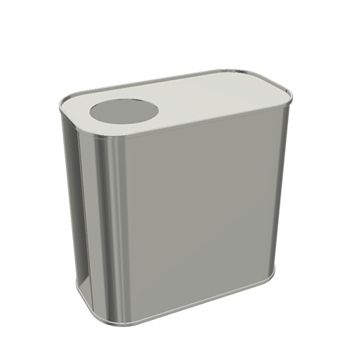 694ml Rectangular Paint & Coating Can