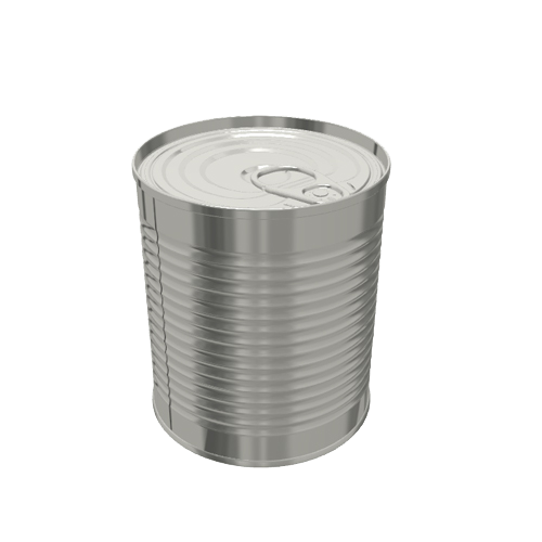 Steel Cylindrical Ø99x118mm - 850ml