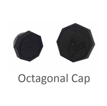Screw cap octagonal (D25)