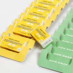BillerudKorsnäs White cartonboard is behind an award-winning packaging solution for dispensing premium mints