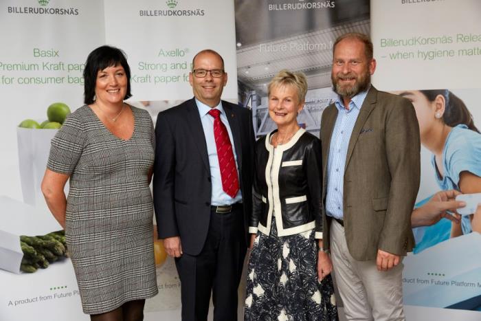 BillerudKorsnäs has opened up one of Europes largest and most efficient MG paper machines