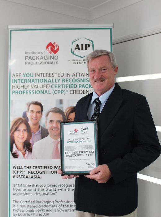 Australian Institute of Packaging announces inaugural Certified Packaging Professional for Australasia