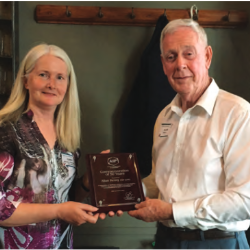 Allan Kenny FAIP is awarded 50 year membership commemoration