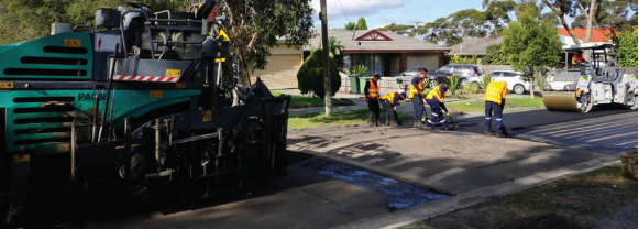 Road built with plastic bags and glass in Australian-first