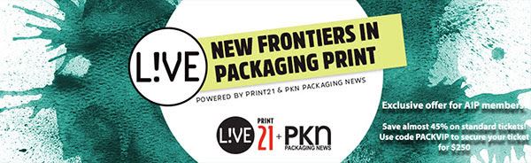 New frontiers in packaging print