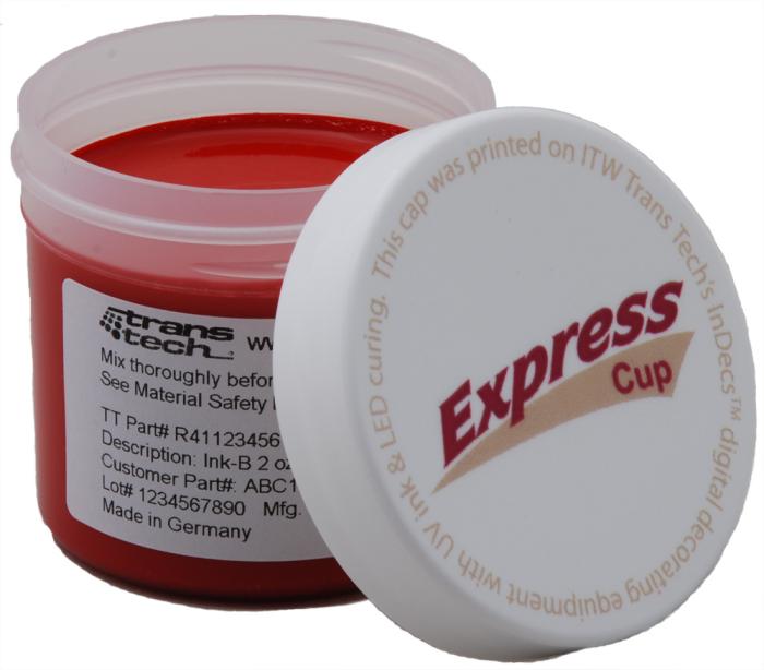 ExpressCup Pad Printing Ink delivers convenience while reducing waste