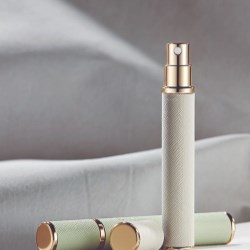 Magnetics Leather Wrapping Adds a Touch of Glamour to Perfume Atomizers