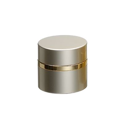 Cream Jar - 15ml aluminum-covered glass jar