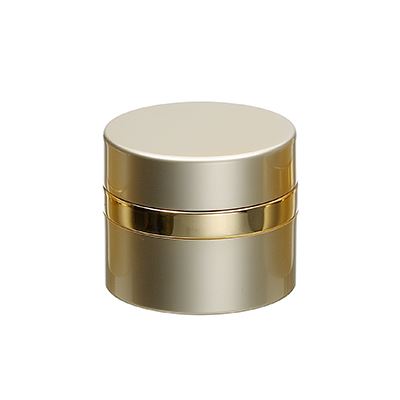 Cream Jar - 30ml aluminum-covered glass jar