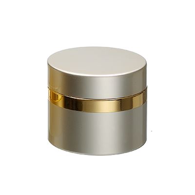 Cream Jar - 50ml aluminum-covered glass jar