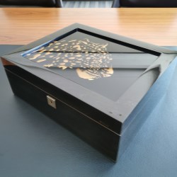 High Gloss Luxury Cigar Wooden Box