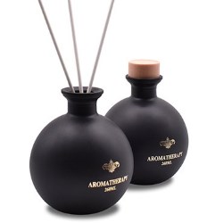 260ml Ball-Shaped Black Diffuser Bottle