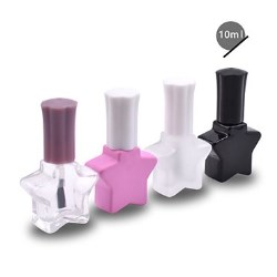 10ml Star-Shaped Nail Polish Bottles
