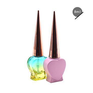 Heart-Shaped Nail Polish Bottle