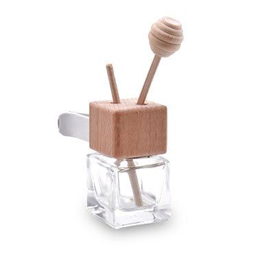 Hanging Square Diffuser Bottle with Vent Clip
