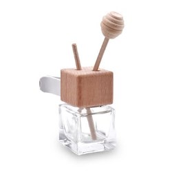 Hanging Square Diffuser Bottle with Vent Clip