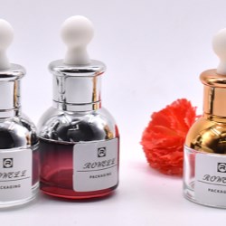 UV Electroplated Essential Oil Dropper Bottle