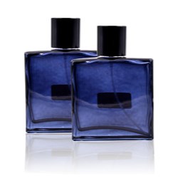 Blue Perfume Bottle