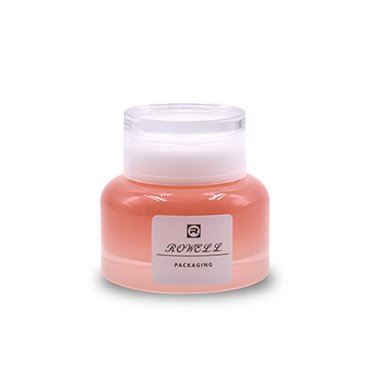 Cream Jar with Round Shoulders