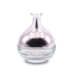 Unique Clear Cream Jar