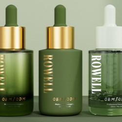 Green Lotion Bottle