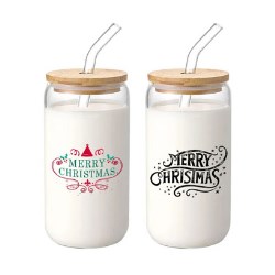 500ml (16oz) Clear Beer Can–Shaped Glass Cup